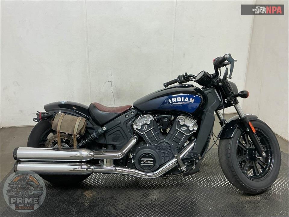 2021 Indian Motorcycle SCOUT BOBBER (ABS, BLACK) — фото 1