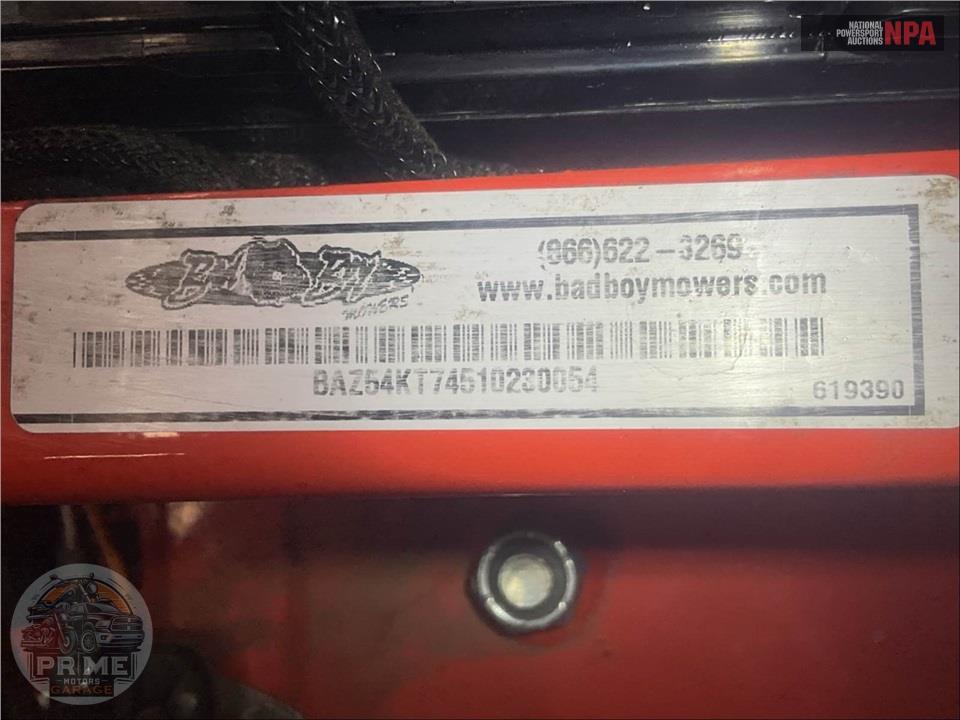 2024 Bad Boy Mowers ZT AVENGER 54" KOHLER 26HP — фото 18