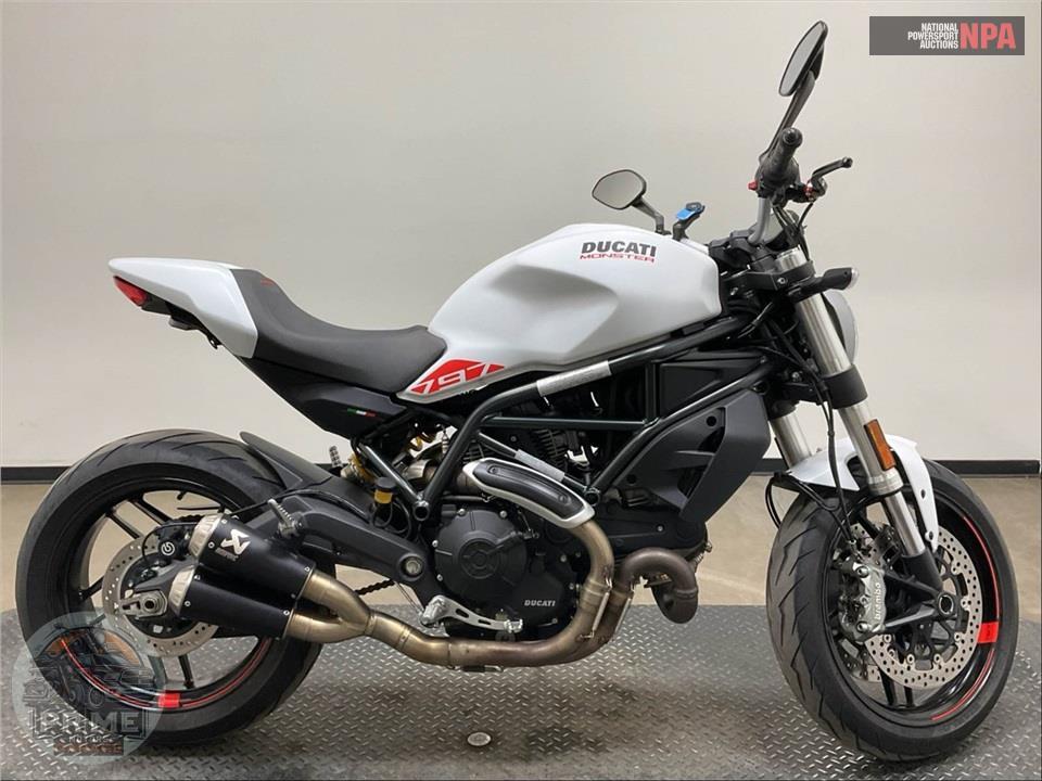 2020 Ducati MONSTER 797 PLUS (STAR WHITE SILK) — фото 1