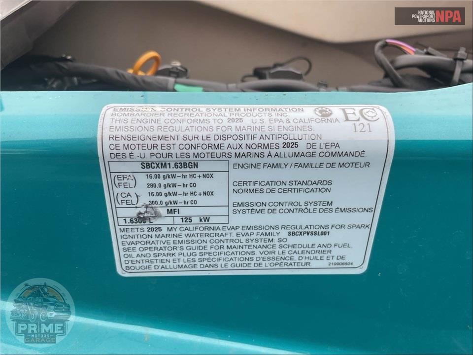 2025 Seadoo/Brp GTI SE 170 IDF & SND SYS — фото 23