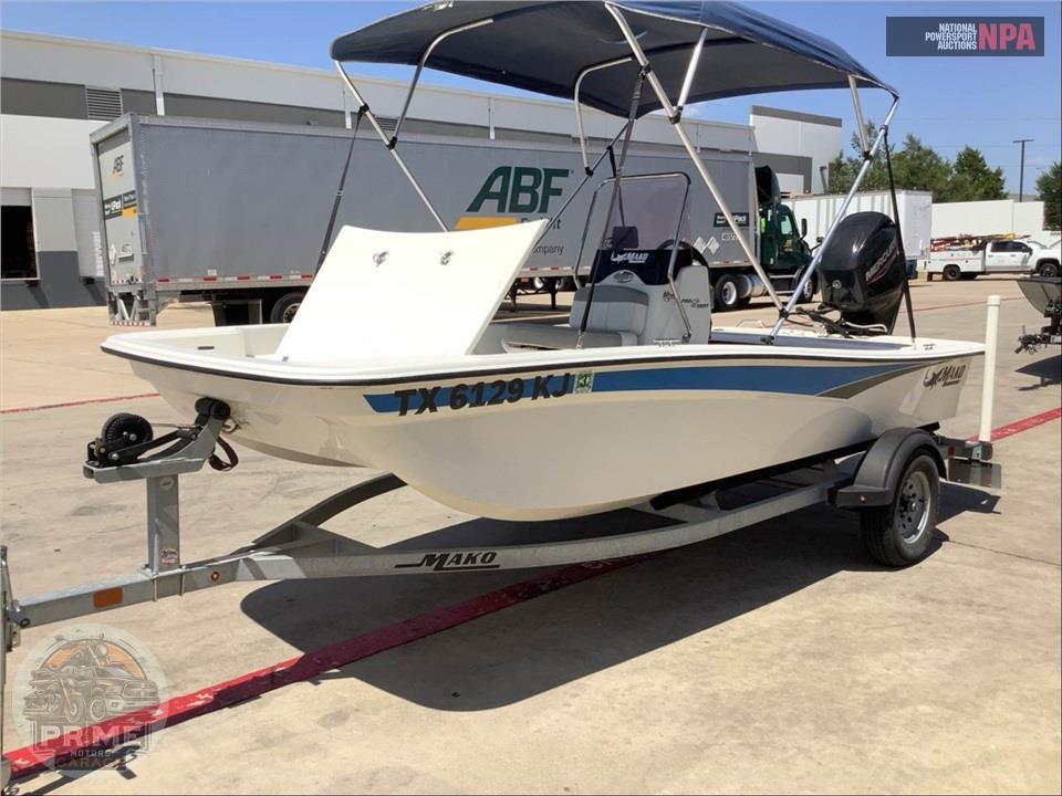 2021 Mako Marine PRO SKIFF 15 CC(**) L=15/E=1 60HP MERC OB — фото 2