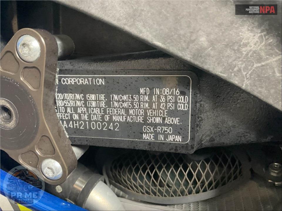 2017 Suzuki GSX-R750L7 — фото 35