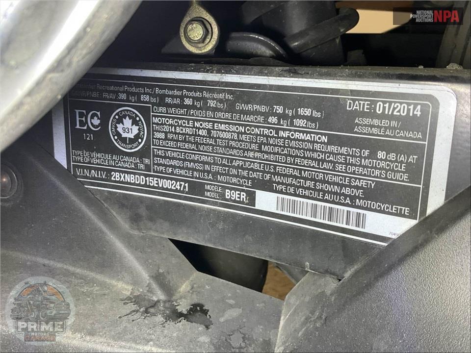 2014 Can-Am SPYDER RT SE6 LIMITED — фото 41