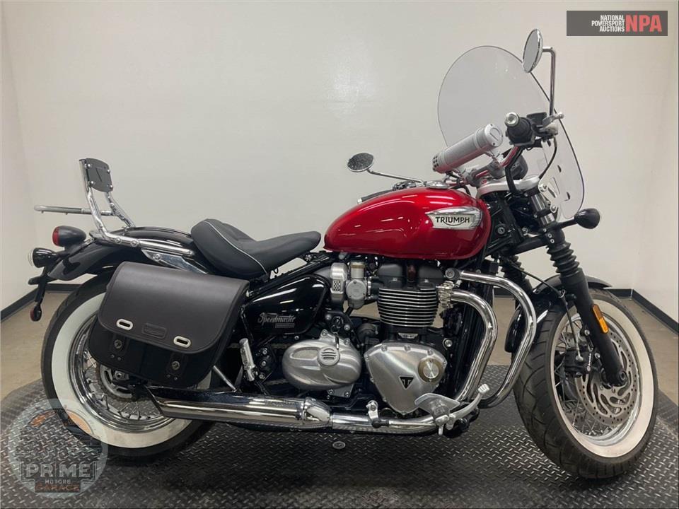 2022 Triumph BONNEVILLE SPEEDMASTER (RED) — фото 1