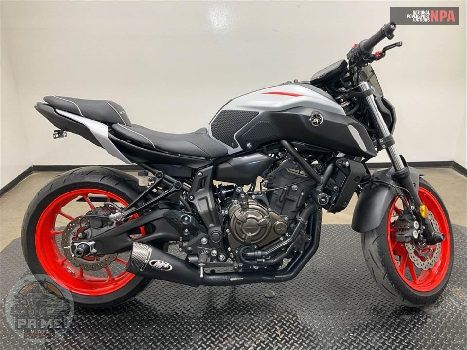 2020 Yamaha MT-07 — фото 1