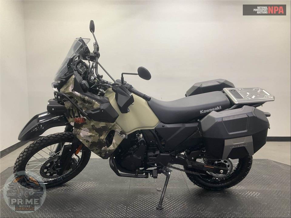 2025 Kawasaki KL650HSFAN KLR 650 ADVENTURE (ABS, CAMOUFLAGE) — фото 3