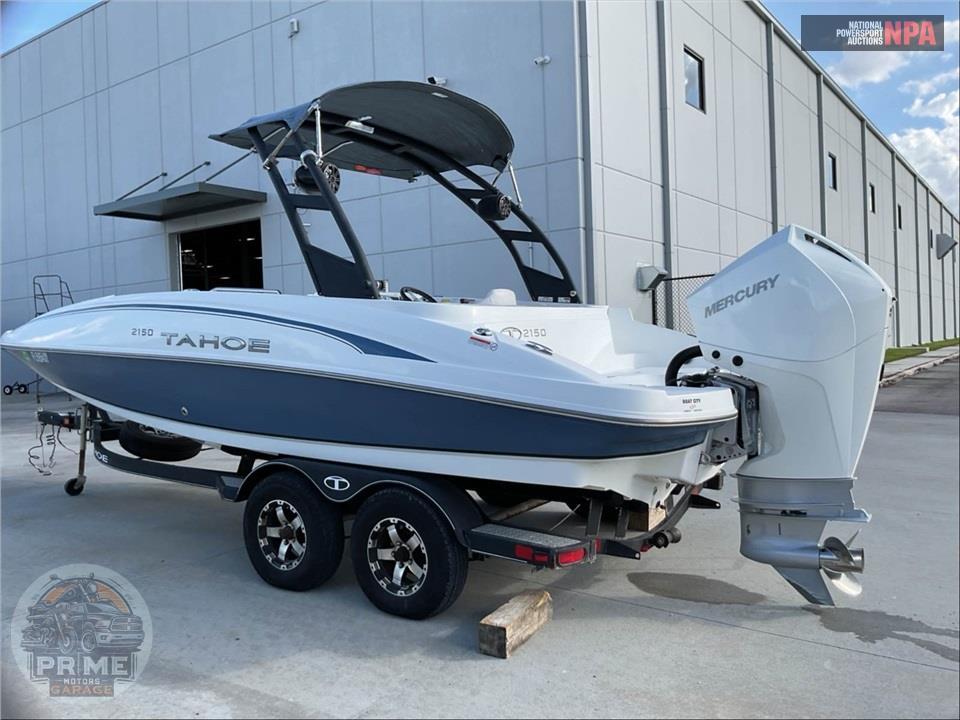 2021 Tracker Marine 2150(*)TAHOE SERIES L=21/E=1-225HP MERCURY OB — фото 3