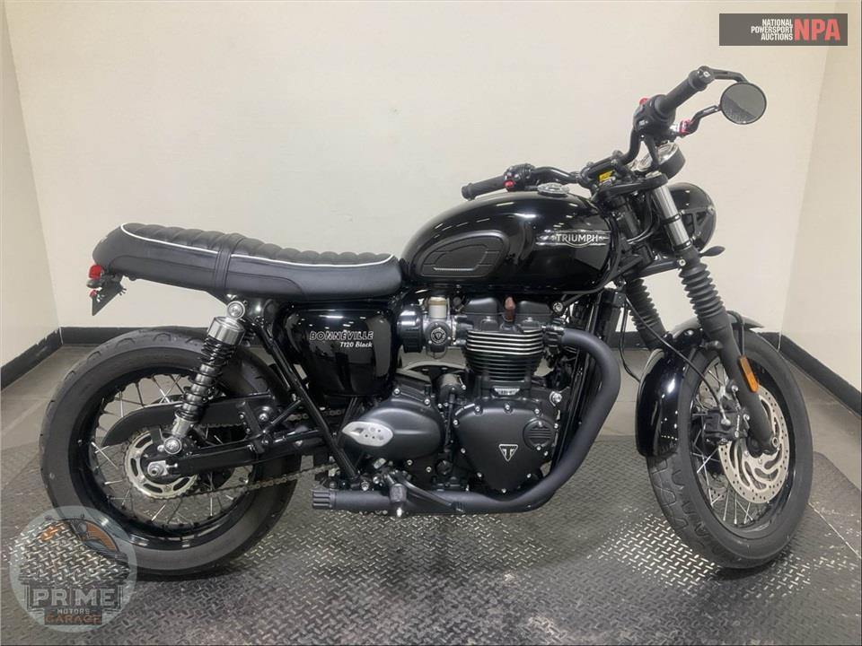 2022 Triumph BONNEVILLE T120 BLACK — фото 1