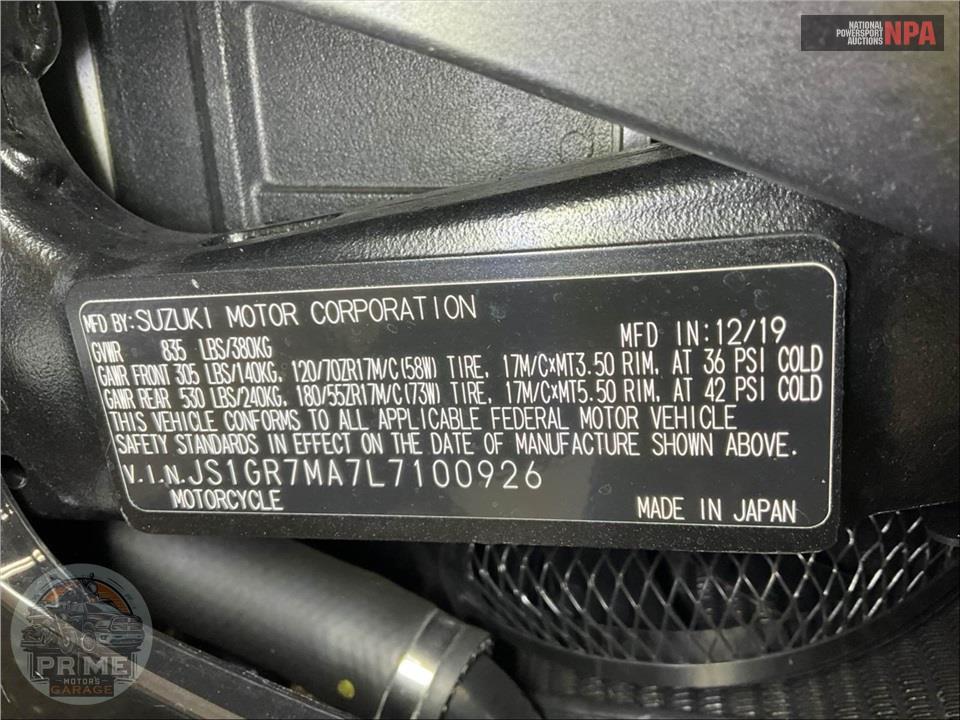 2020 Suzuki GSX-R750M0 — фото 44