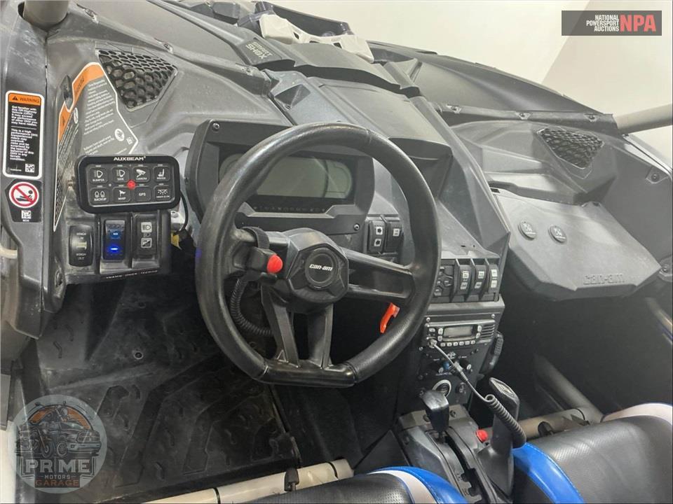 2023 Can-Am MAVERICK X3 MAX X RS TURBO RR 72 (BLUE/TAN/RED) — фото 34