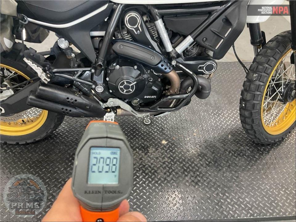 2018 Ducati SCRAMBLER DESERT SLED (WHITE MIRAGE) — фото 8