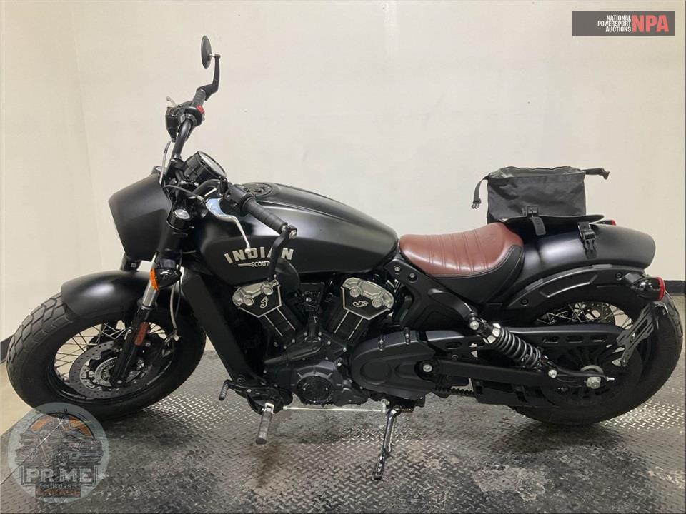 2021 Indian Motorcycle SCOUT BOBBER (ABS, BLACK SMOKE) — фото 3