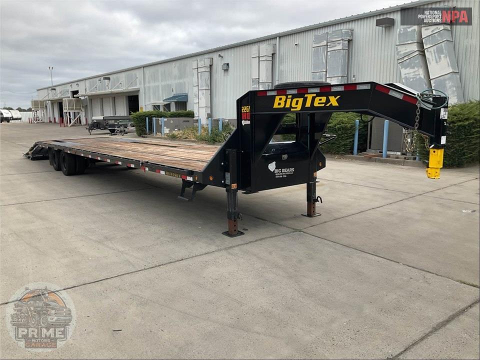 2025 BIG TEX TRAILERS 22GN-40D5A-MRBK