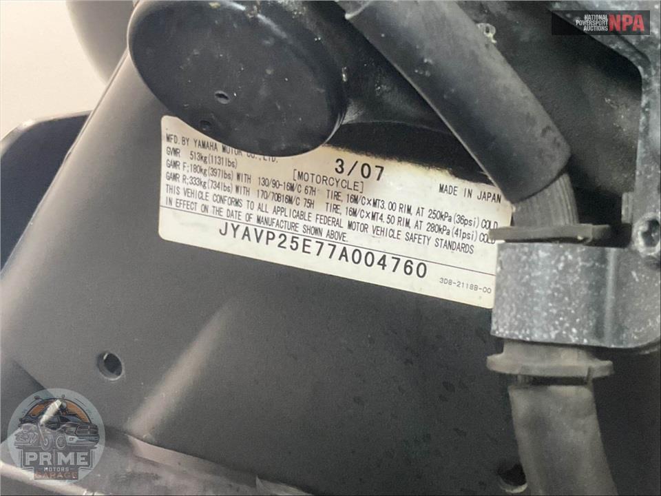 2007 Yamaha XVS13CTW/C V-STAR TOUR — фото 30
