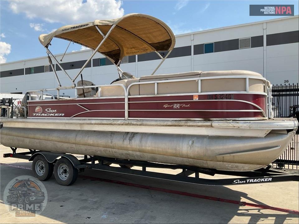 2018 Tracker Marine SPORTFISH 22 DLX(*) SUN TRACKER SERIES L=24/E=1 150HP MERC OB — фото 1