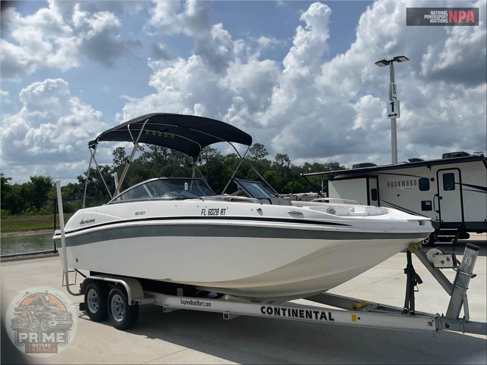 2018 Hurricane Boat SD 217 SUNDECK SERIES L=21/E=1 150HP YAM OB — фото 1