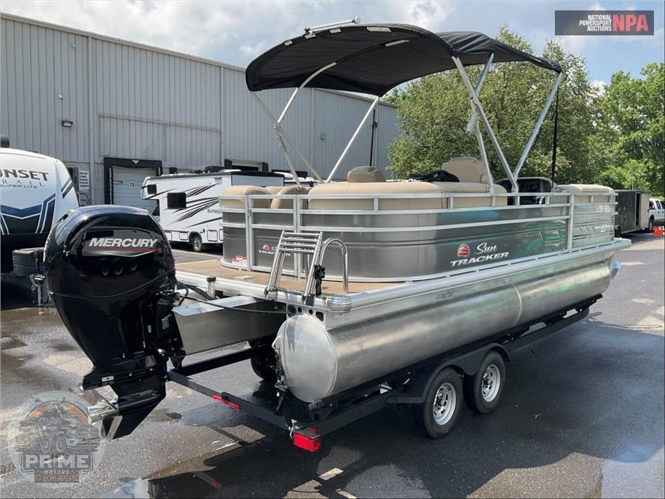 2024 Sun Tracker PARTY BARGE 22DLX L=22/ E=1-150HP MERCURY OB — фото 4