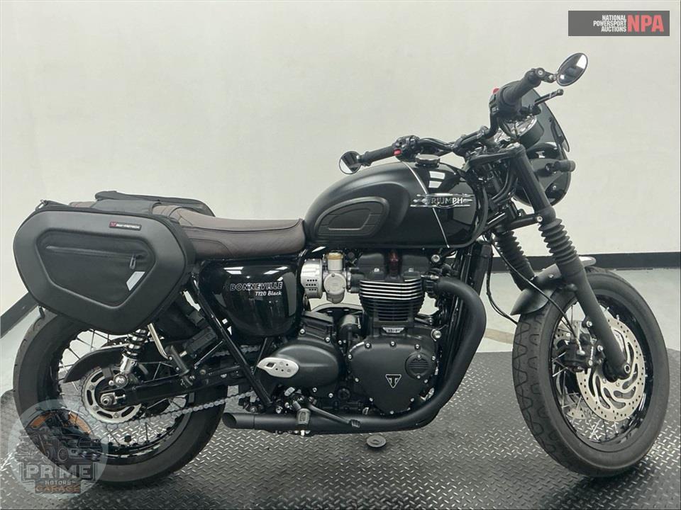 2023 Triumph BONNEVILLE T120 BLACK — фото 1