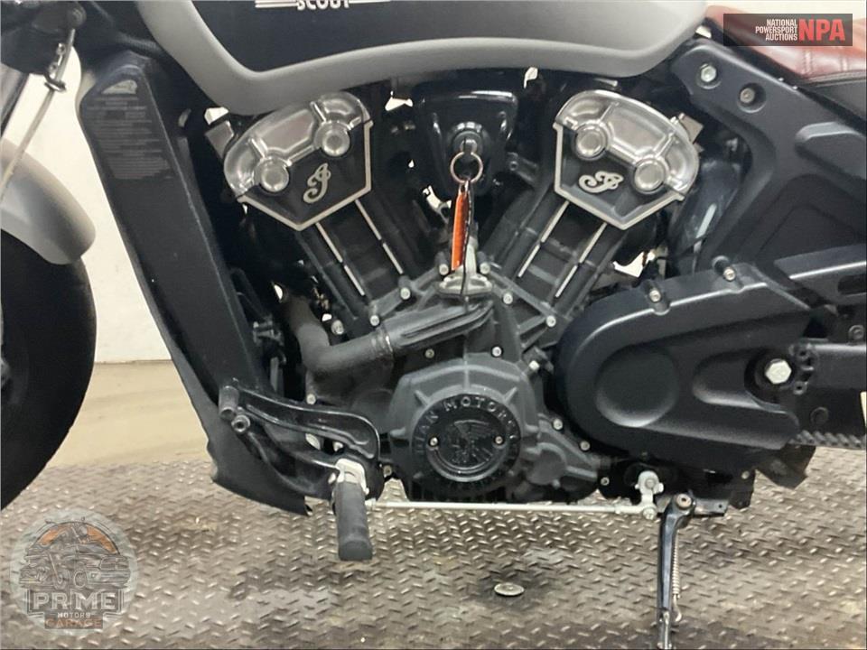 2018 Indian Motorcycle SCOUT BOBBER (BRONZE/SILVER/RED) — фото 7