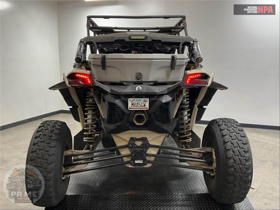 2023 Can-Am MAVERICK X3 MAX X RS TURBO RR 72 (BLUE/TAN/RED) — фото 4