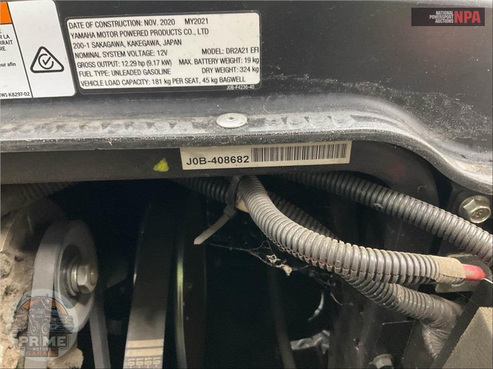 2021 Yamaha DR2AV1XFI FLEET — фото 11