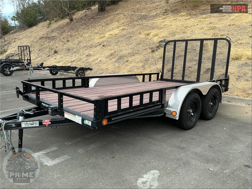 2022 Pj Trailer 1U18- 83" CHANNEL UTILITY — фото 2