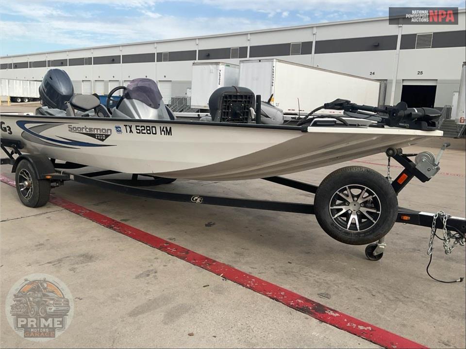 2021 G3 Boats SPORTSMAN 1710(**) SPORTSMAN SERIES L=18/E=1 70HP YAMA OB — фото 1
