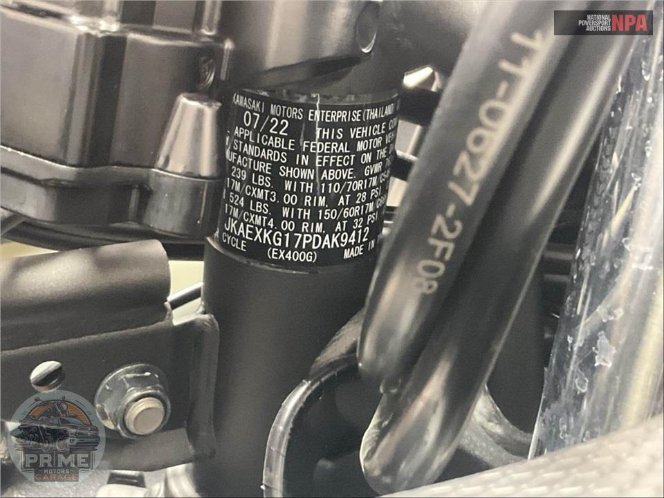 2023 Kawasaki EX400GPFNN NINJA 400 (ABS) — фото 21