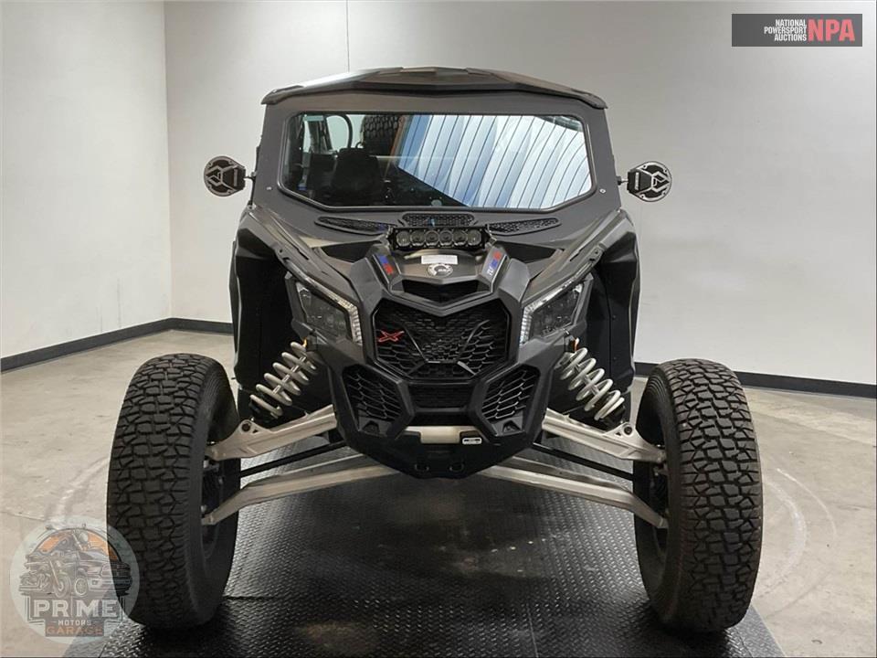 2023 Can-Am MAVERICK X3 MAX X RS TURBO RR 72 (BLUE/TAN/RED) — фото 2