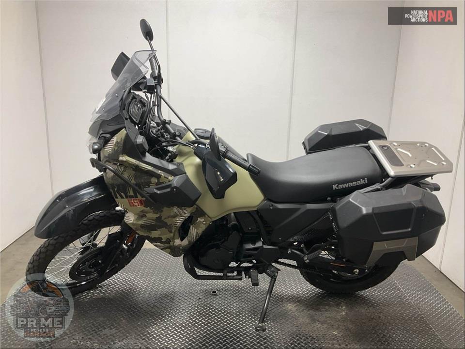 2025 Kawasaki KL650HSFAN KLR 650 ADVENTURE (ABS, CAMOUFLAGE) — фото 3