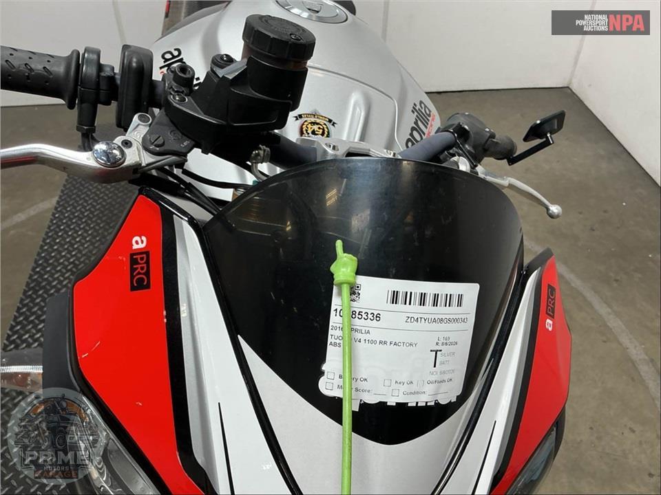 2016 Aprilia TUONO V4 1100 RR FACTORY ABS — фото 14