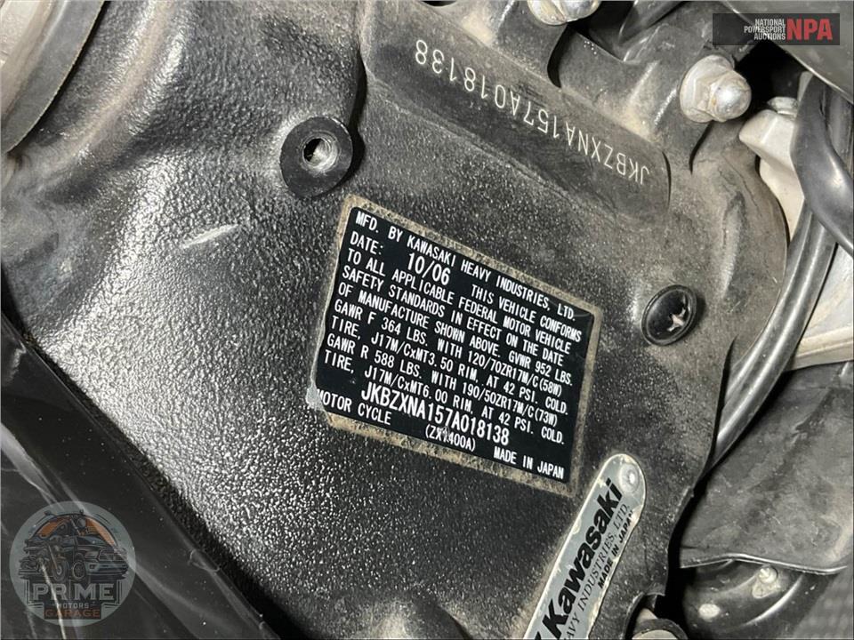 2007 Kawasaki ZX1400A7F NINJA ZX-14 — фото 34