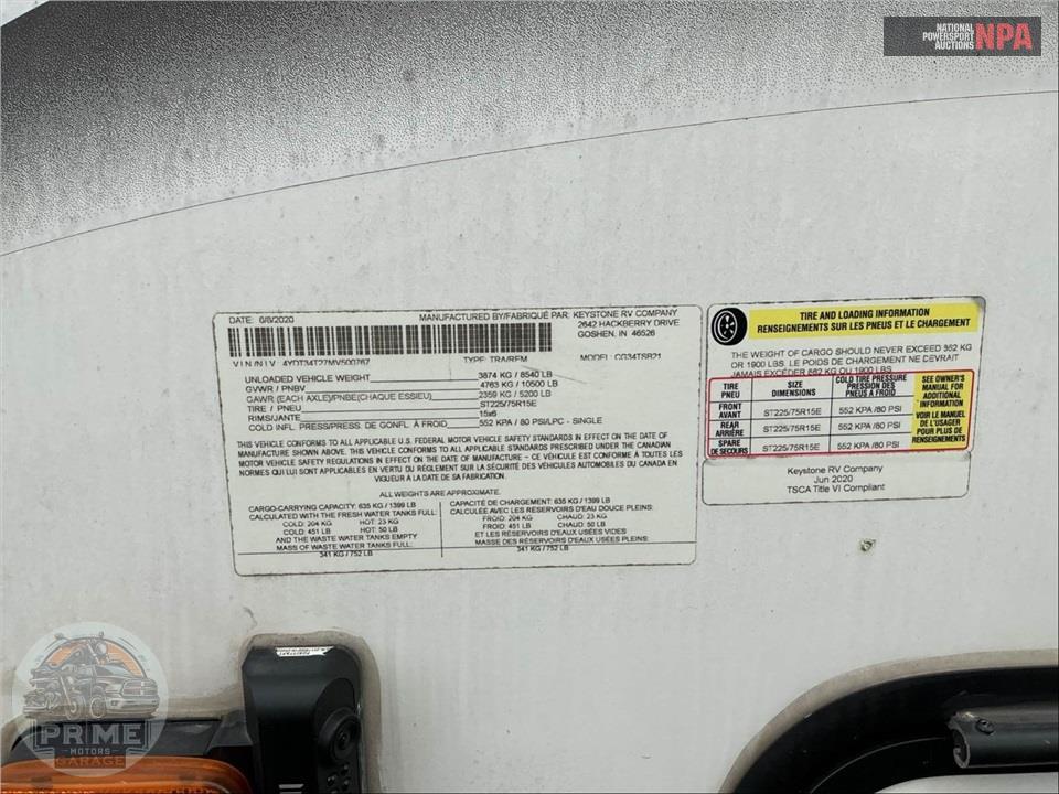 2021 Keystone Rv M-34 TSB COUGAR SERIES — фото 68