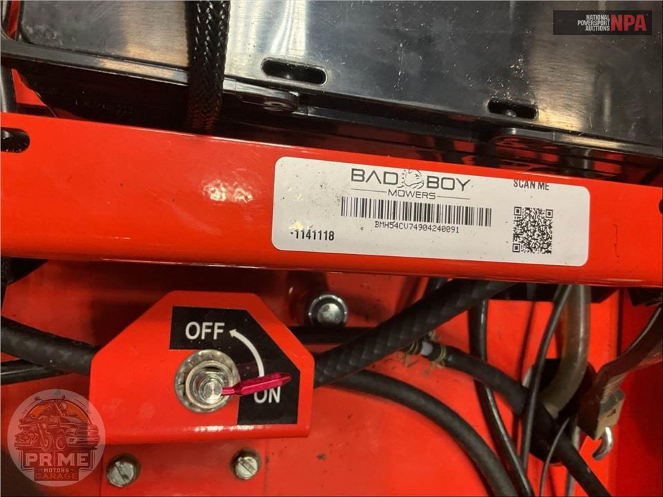 2024 Bad Boy Mowers MAVERICK 54" KOHLER ZT740 747CC — фото 14