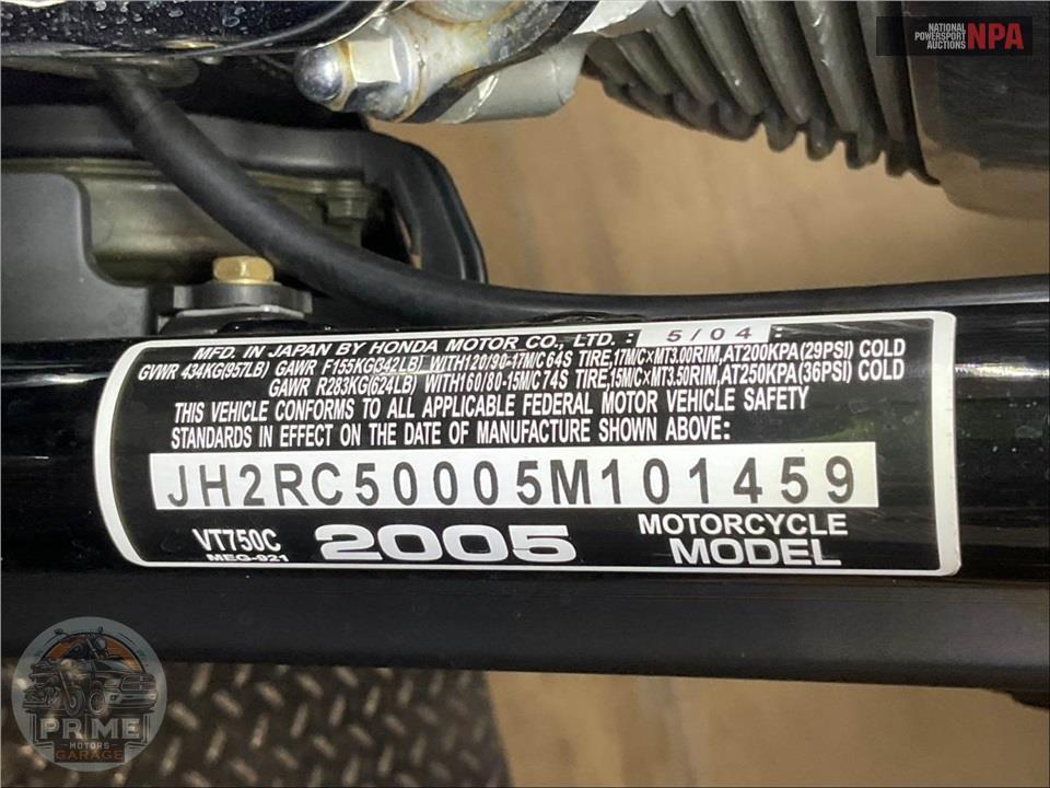 2005 Honda VT750C5/CA5 SHADOW AERO — фото 23
