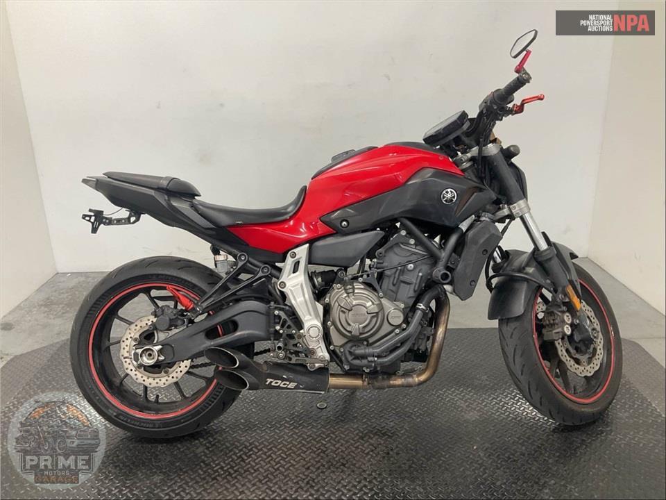 2015 Yamaha FZ07FR/C FZ-07 (RAPID RED) — фото 1