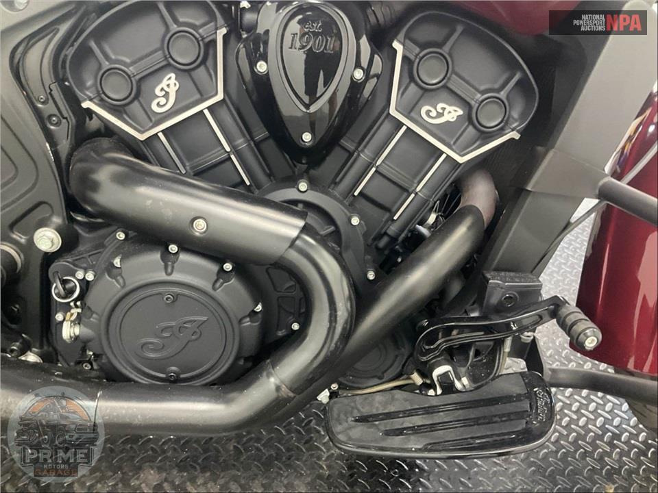 2020 Indian Motorcycle SCOUT SIXTY ABS (BURGUNDY METALLIC) — фото 6