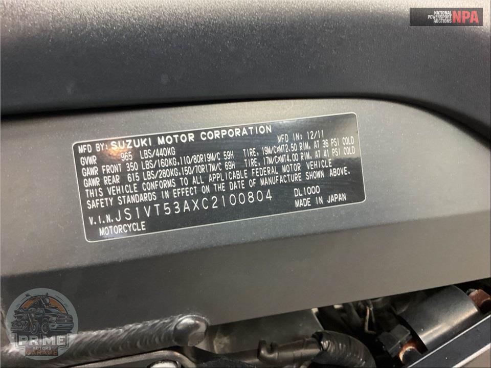 2012 Suzuki DL1000L2 V-STROM — фото 26
