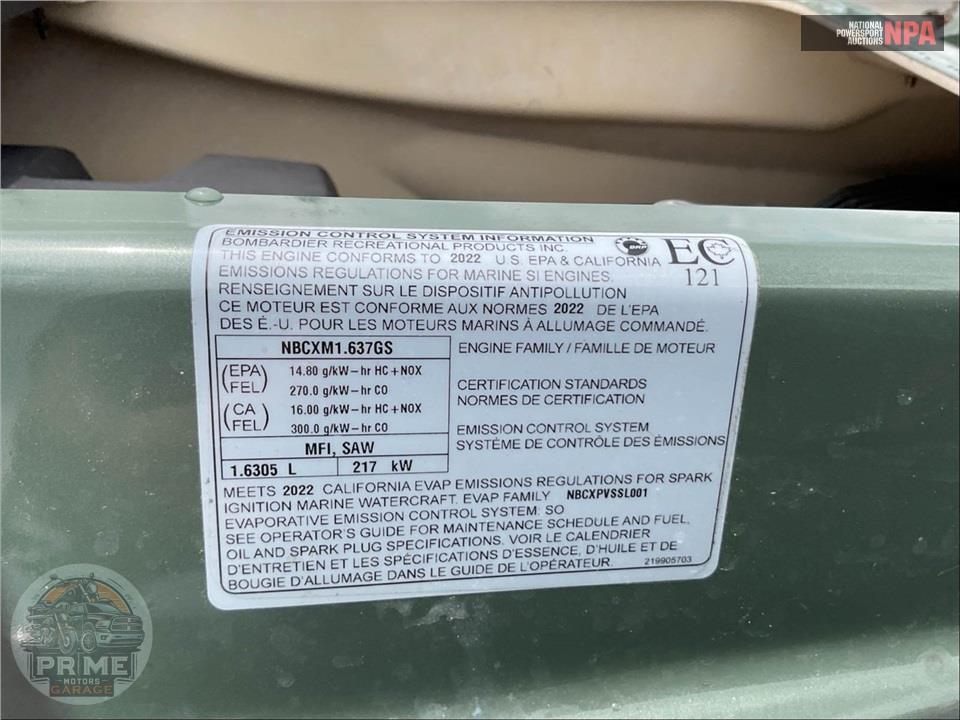 2022 Seadoo/Brp GTX LTD 300 TECH PKG IDF — фото 18