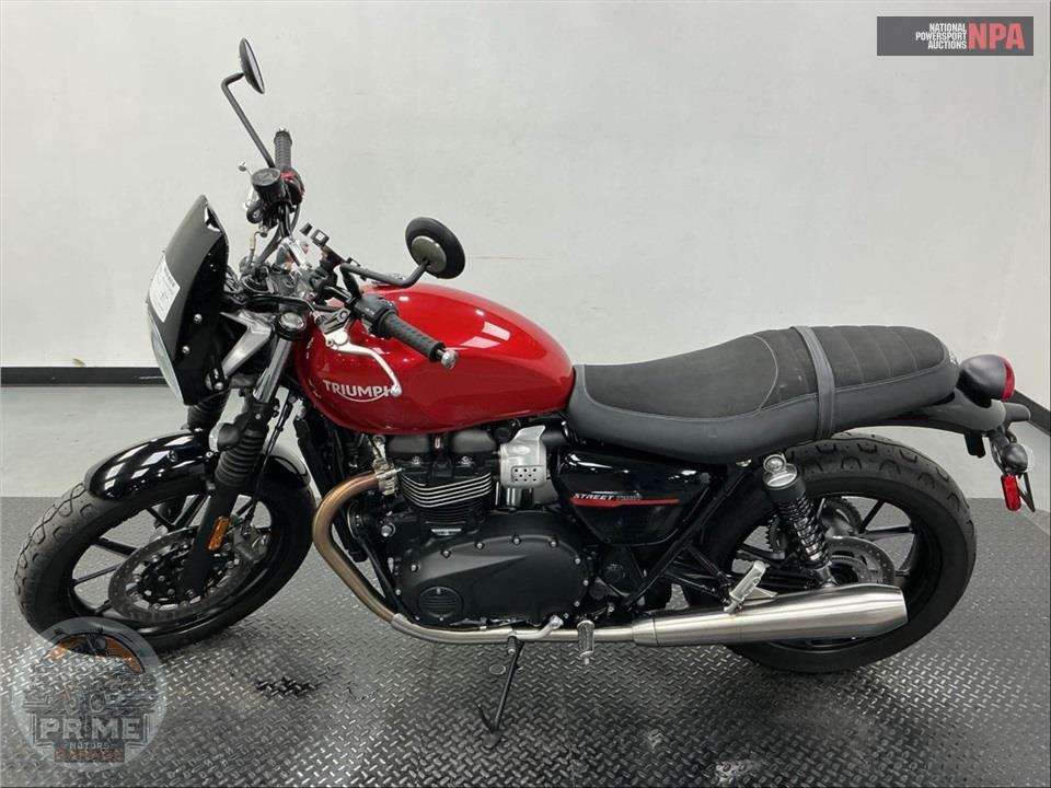 2020 Triumph STREET TWIN 900 (RED) — фото 3