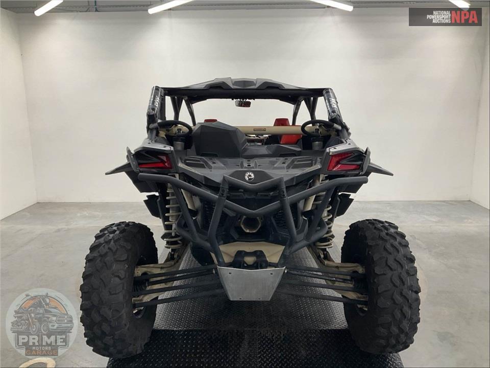 2023 Can-Am MAVERICK X3 MAX X RS TURBO RR 72 (BLUE/TAN/RED) — фото 4