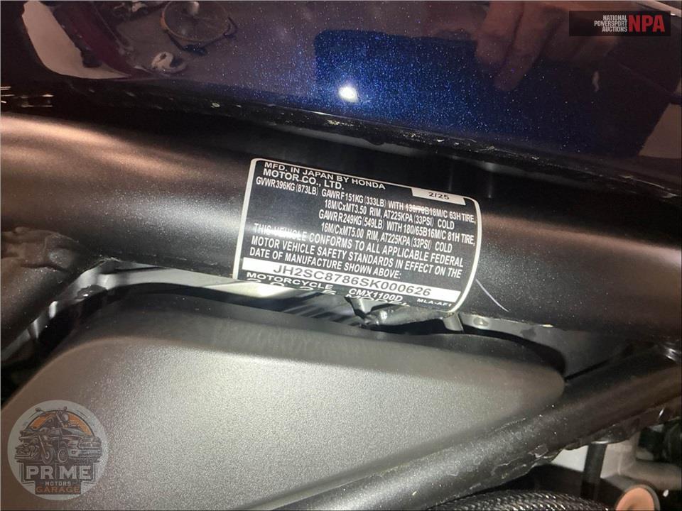2025 Honda CMX1100D REBEL DCT (ABS) — фото 22