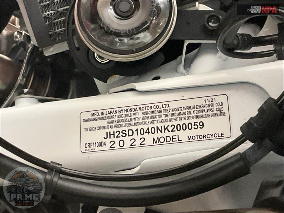 2022 Honda CRF1100D4 AFRICA TWIN ADVENTURE SPORTS ES DCT — фото 13
