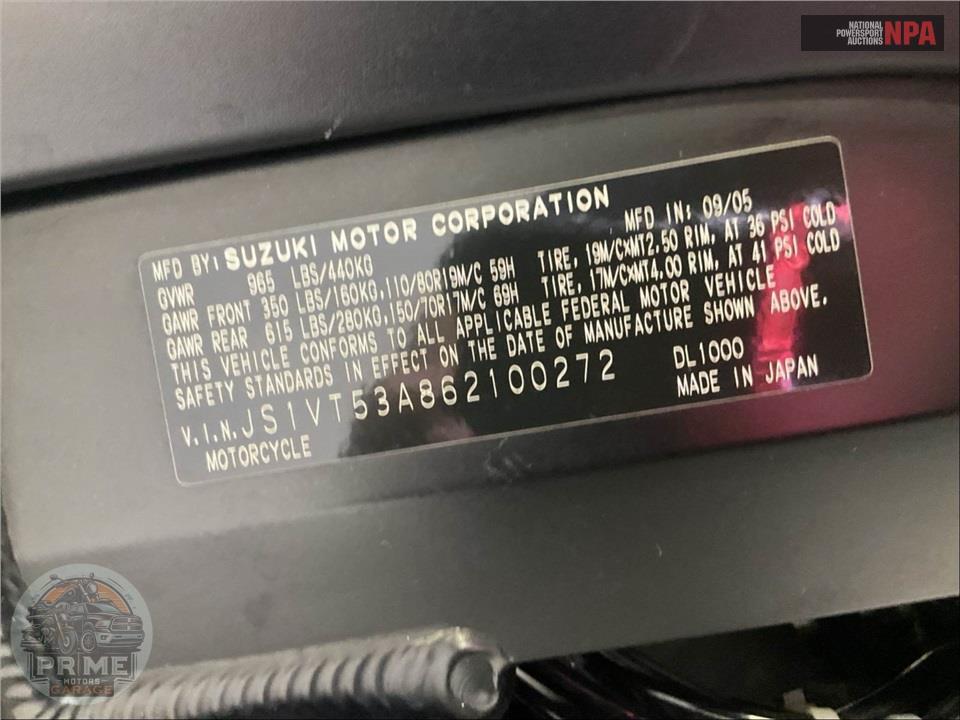 2006 Suzuki DL1000K6 V-STROM — фото 20