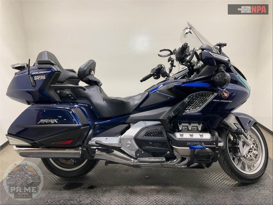 2018 Honda GL1800D GOLDWING TOUR DCT (BLUE) — фото 1
