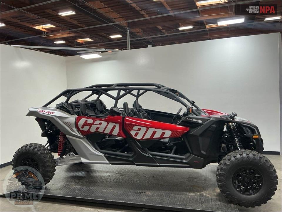 2025 Can-Am MAVERICK X3 MAX RS TURBO RR (RED & SILVER) — фото 1