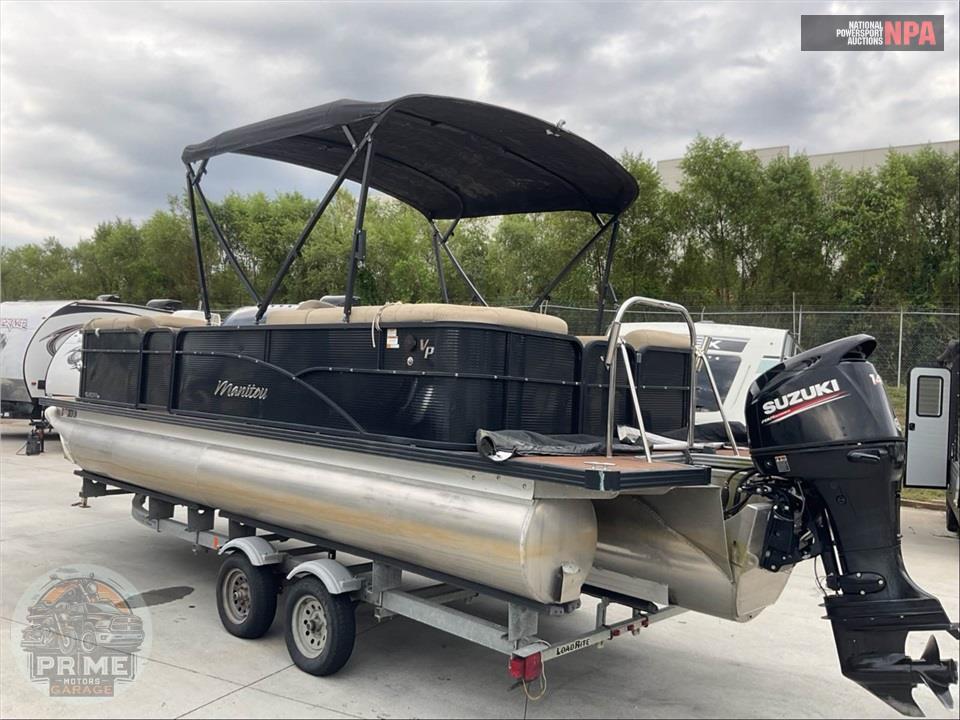 2020 Manitou Pontoon 23 STANDARD VP AURORA LE SERIES L=24/E=1 140HP SUZ OB — фото 3