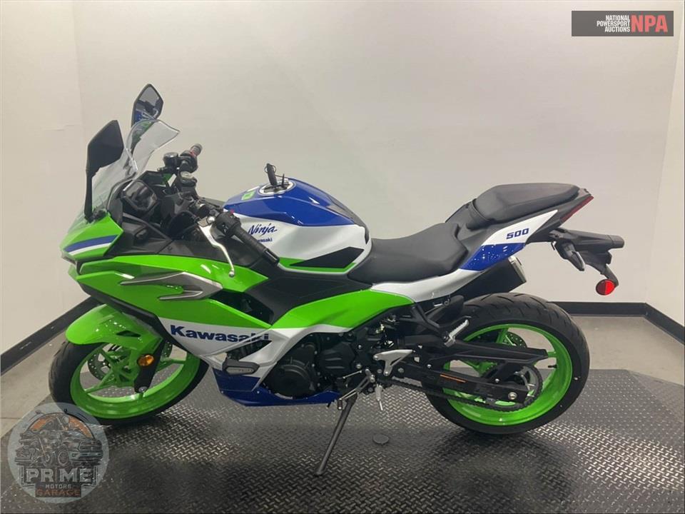 2024 Kawasaki EX500JRFBL NINJA 500 SE 40TH ANNIVERSARY — фото 3