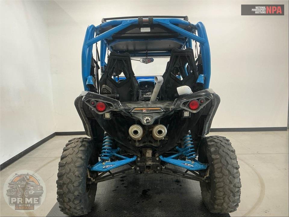 2017 Can-Am MAVERICK MAX 1000R X MR (HYPER SILVER, BLACK & OCTANE BLUE) — фото 4