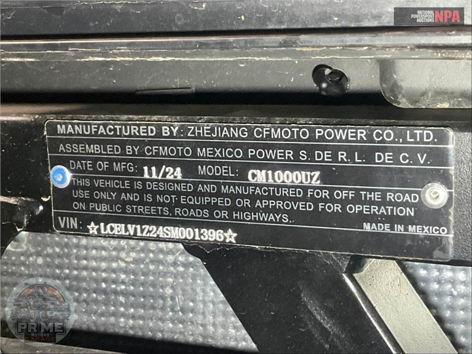 2025 Cf Moto UFORCE 1000 — фото 33